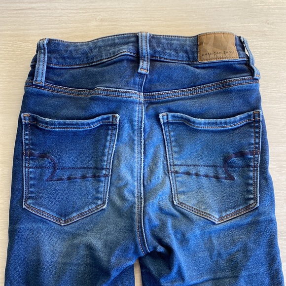 American Eagle Outfitters Super Hi-Rise Jeggings Size 00 Regular - Picture 3 of 8